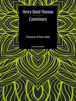 cover image of Camminare